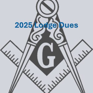 2025 Lodge Dues